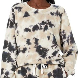 The Drop Women's Caroline Raglan Long-Sleeve Fleece Sweatshirt